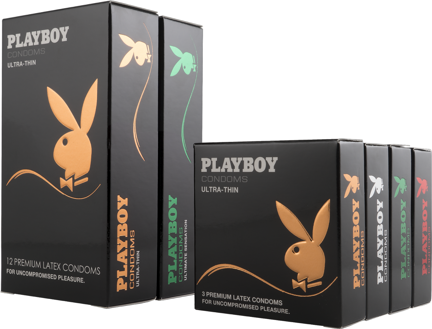 Playboy Condom Packages