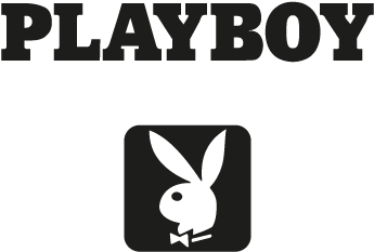 Playboy Logo Black Background