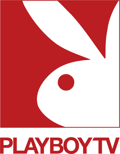 Playboy T V Logo Red Background