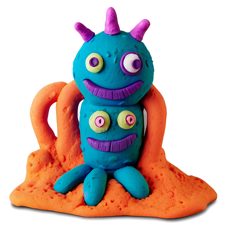 Playdough Monster Creations Png Hjx