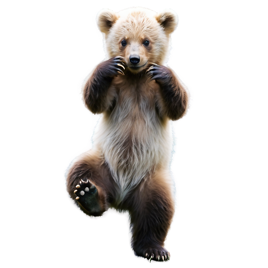 Playful Bear Cub Png Kcy