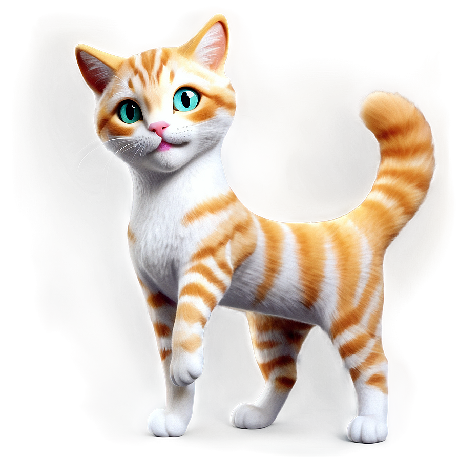 Playful Cat Png 05252024