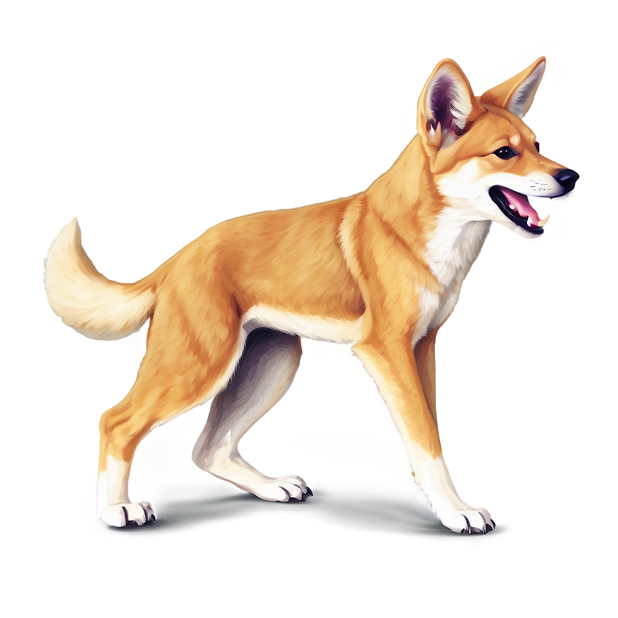 Playful Dingo Puppy Png 06202024