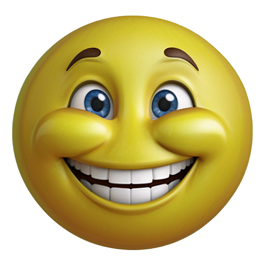 Playful Grin Emoji Png Rst