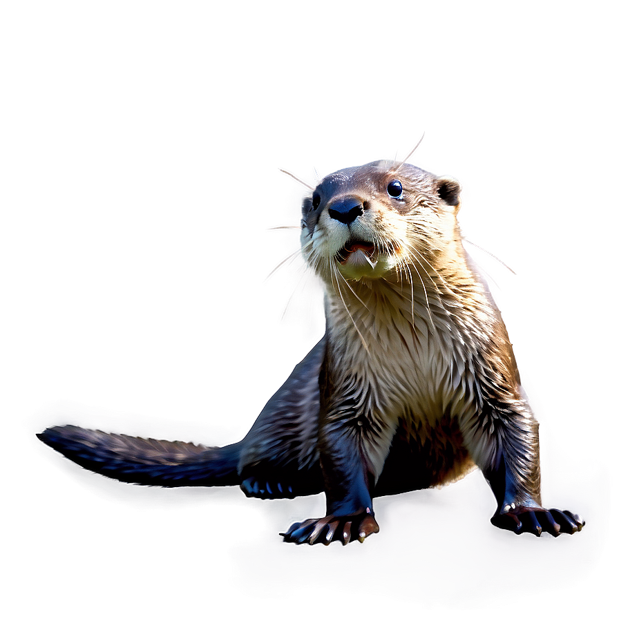 Playful Otter Png 05062024