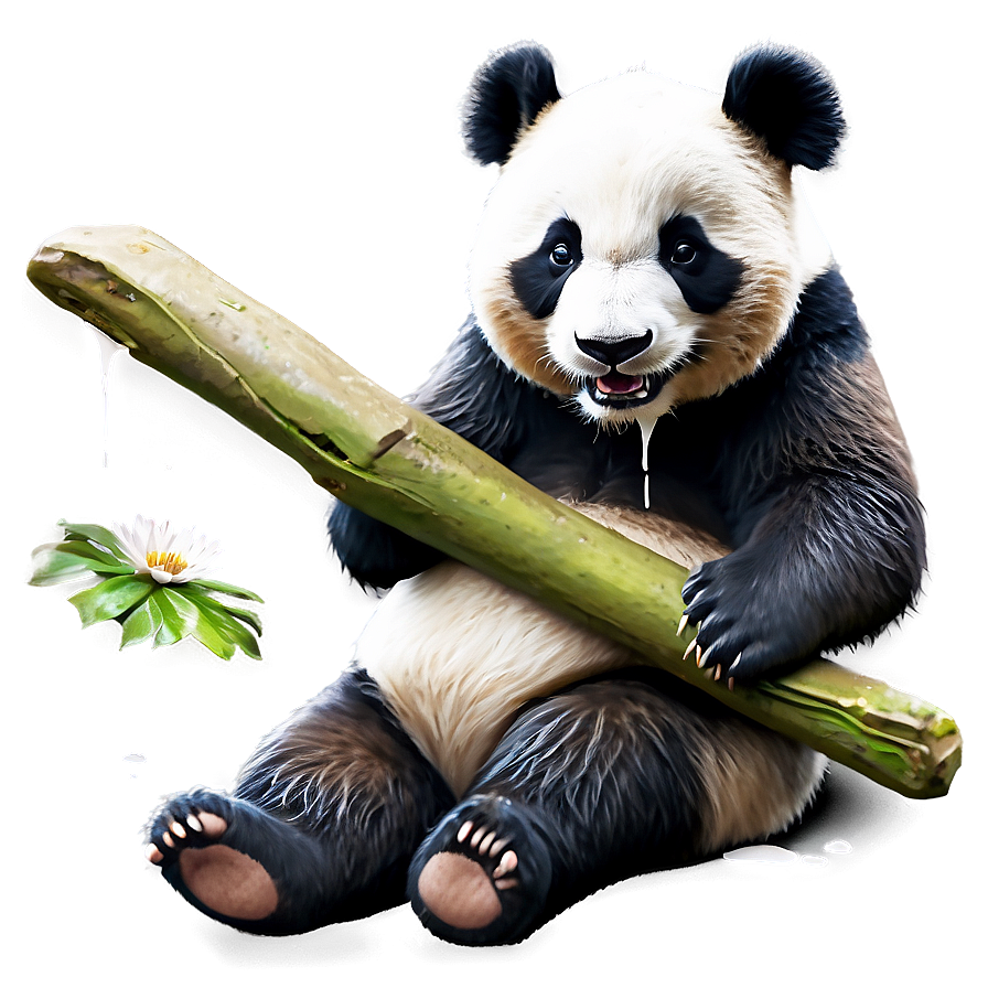 Playful Panda Graphic Png Ell