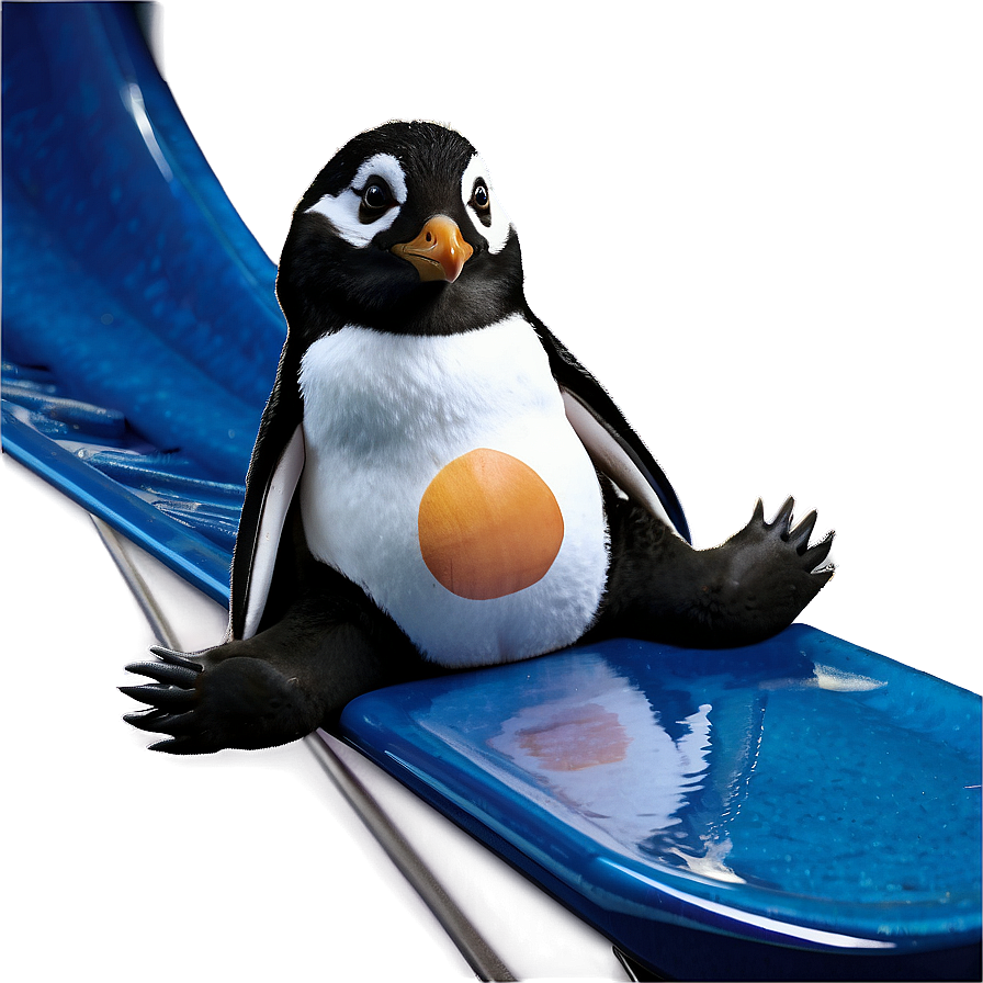 Playful Penguin Slide Png 05062024