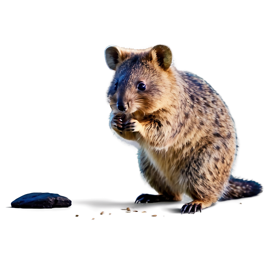 Playful Quokka Pose Png 16