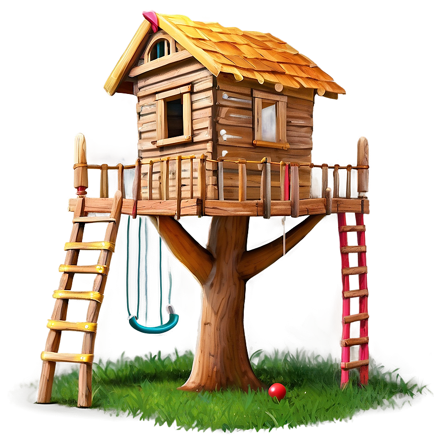 Playful Tree House Png Rvc