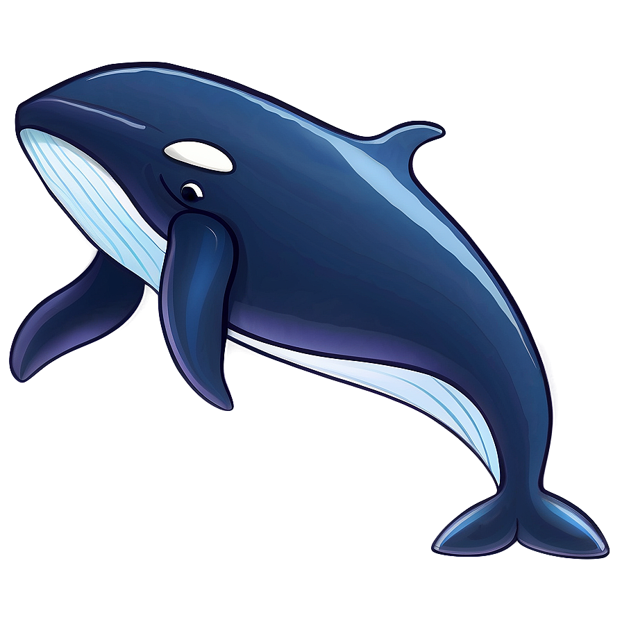 Playful Whale Cartoon Png Jyq35