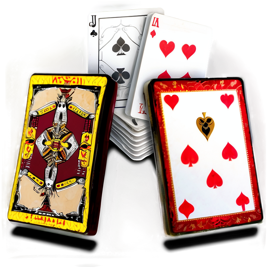Playing Card Deck Set Png 9