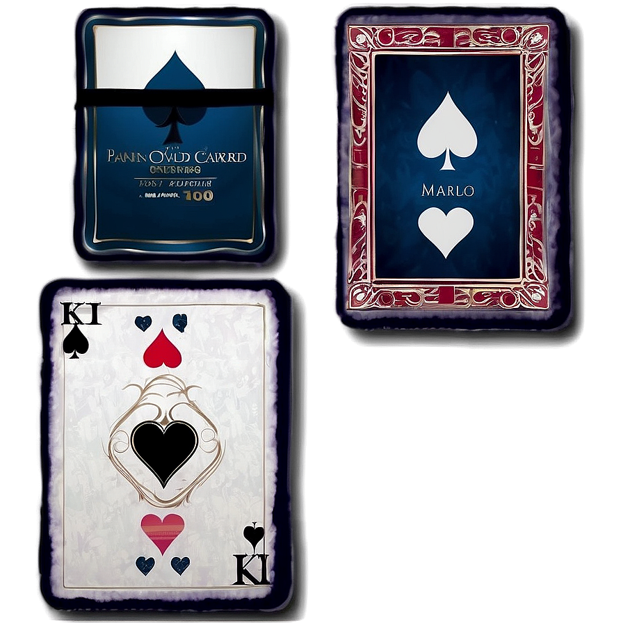 Playing Card Wedding Favor Png 05252024