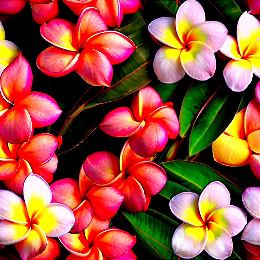 Plumeria Sunset Png Emf