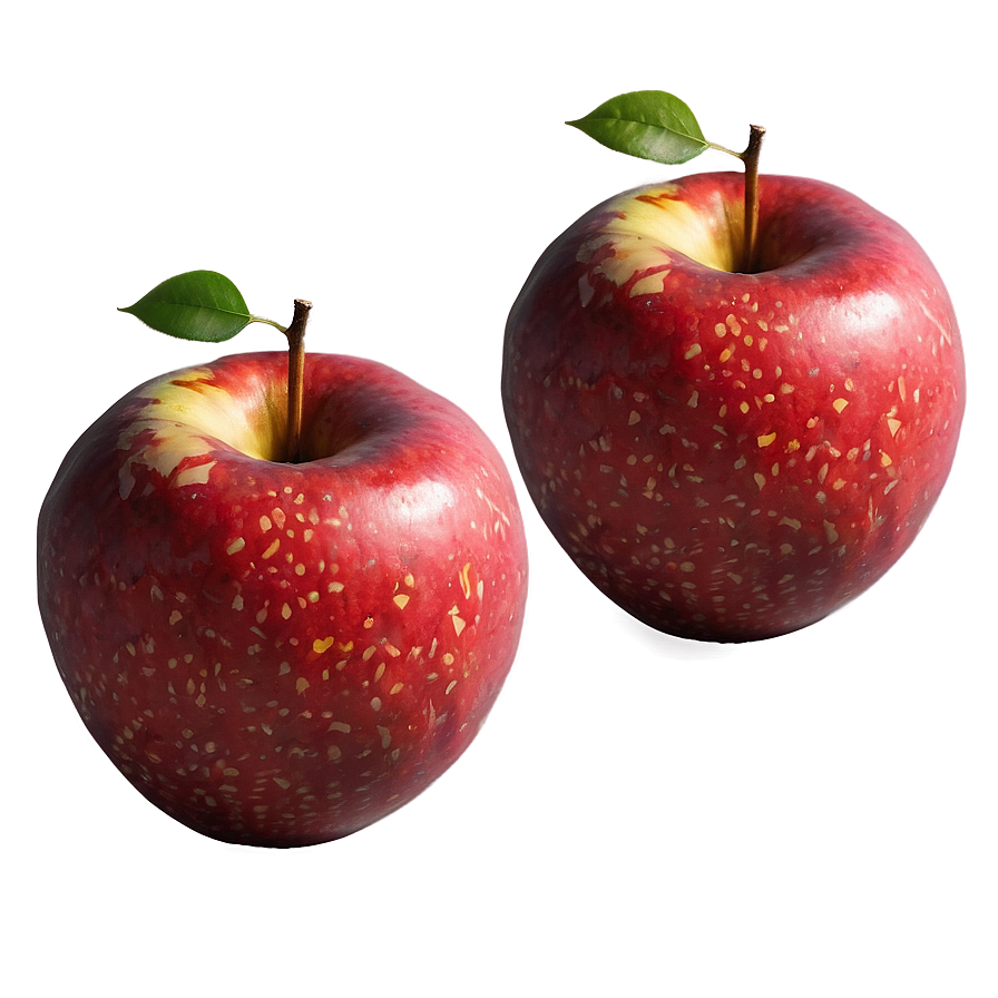 Plump Red Apple Png Yoj14