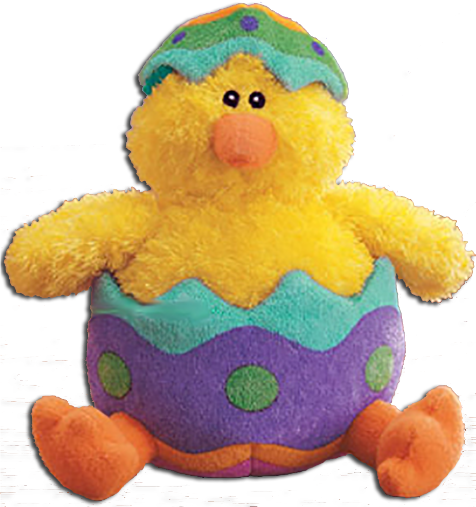 Plush Chickin Easter Egg