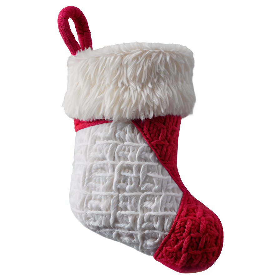 Plush Christmas Stocking Png 06132024