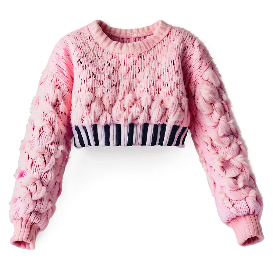 Plush Pink Sweater Png 45