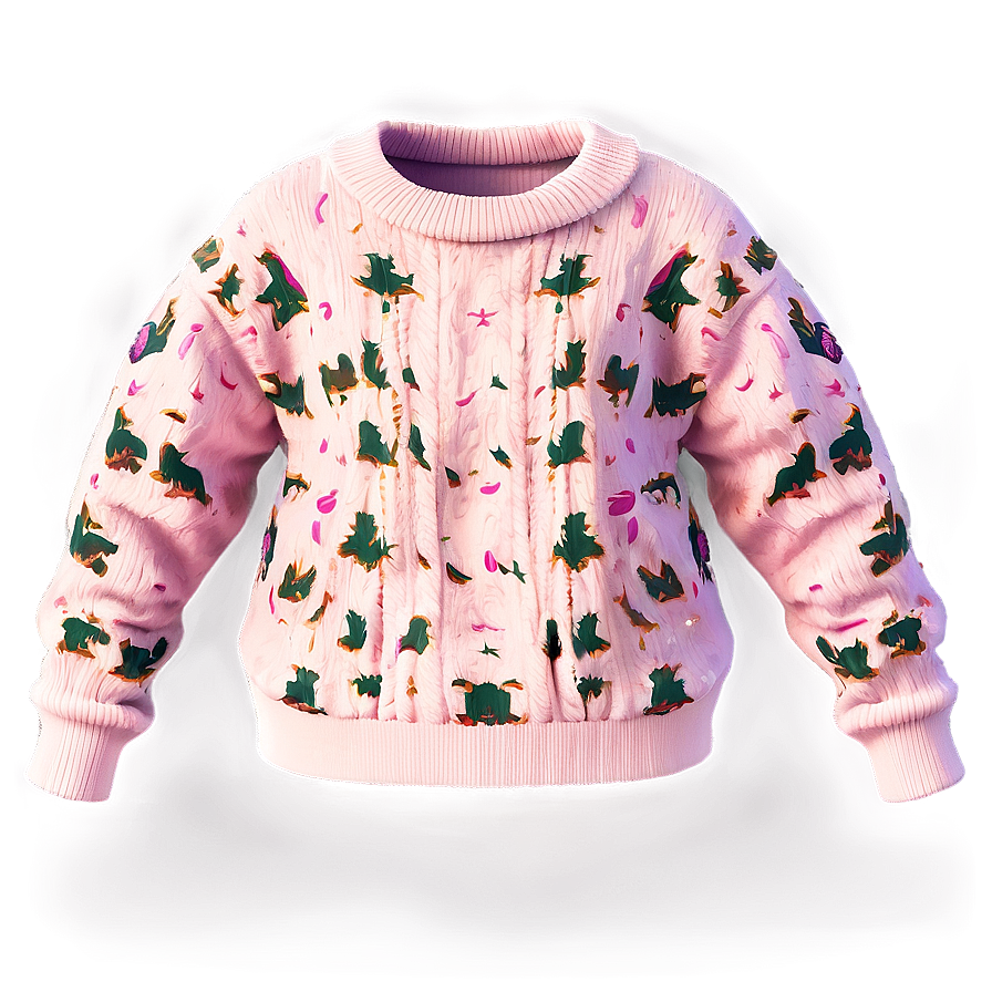 Plush Pink Sweater Png Aac13