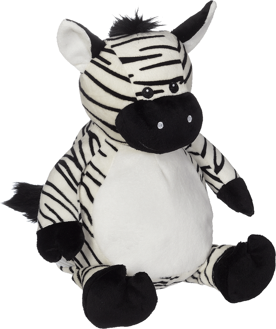 Plush Zebra Toy