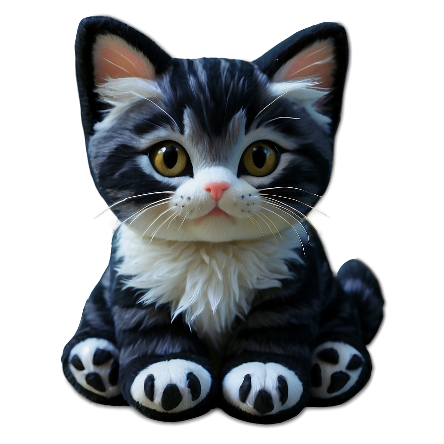 Plushy Kitten Png Sbb22