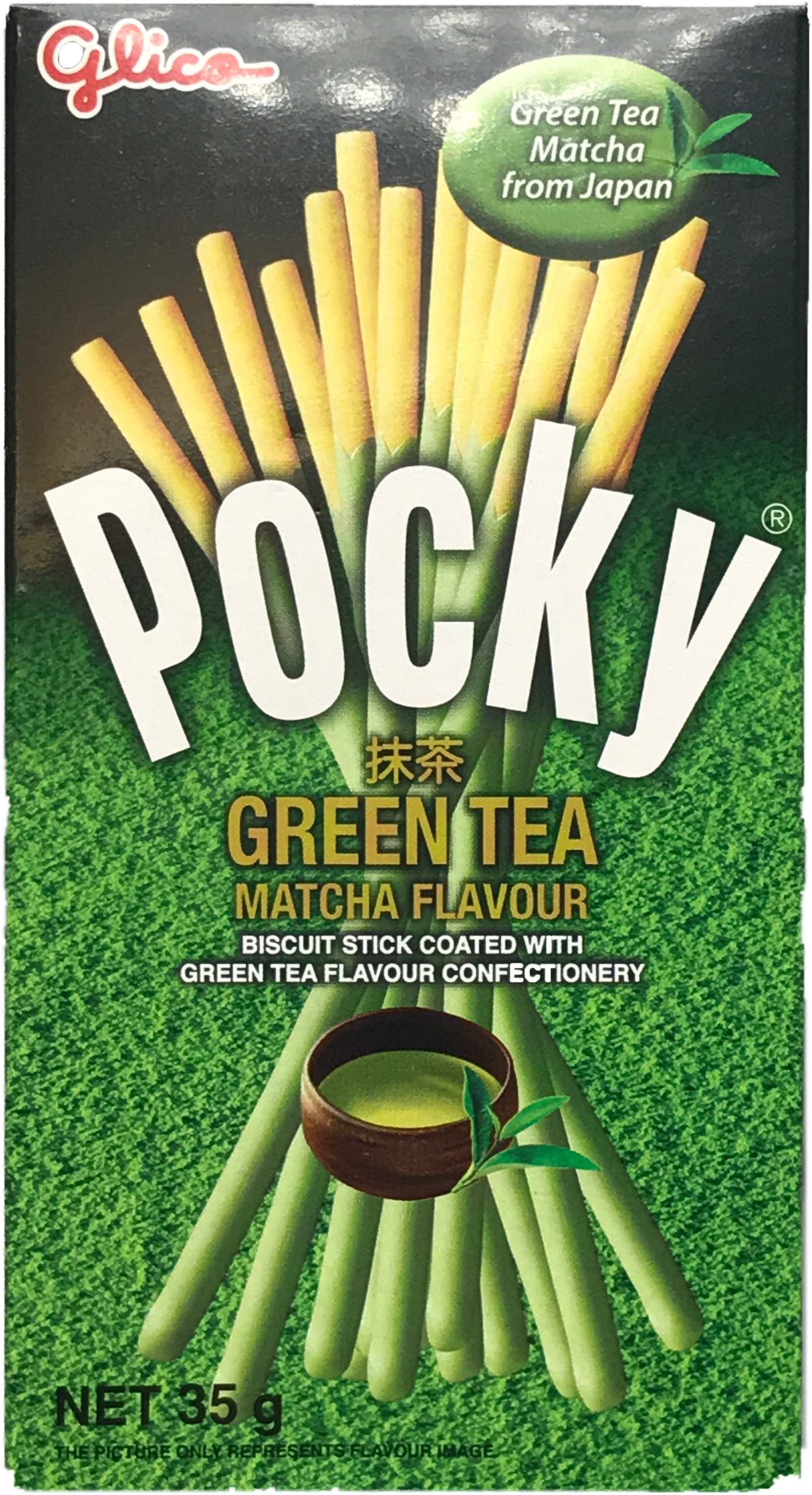 Pocky Green Tea Matcha Flavor Packaging