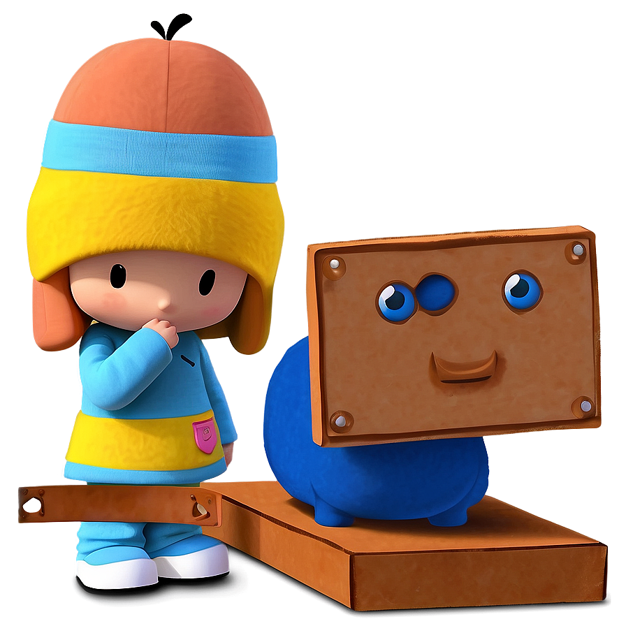 Pocoyo And Loula Friendship Png 05232024