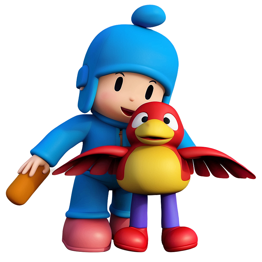 Pocoyo And Pato Best Friends Png 05232024