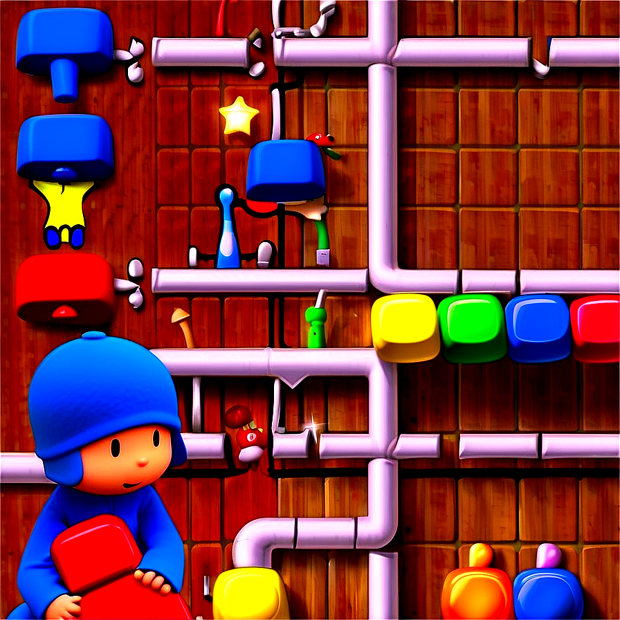 Pocoyo And The Puzzle Game Png 05232024