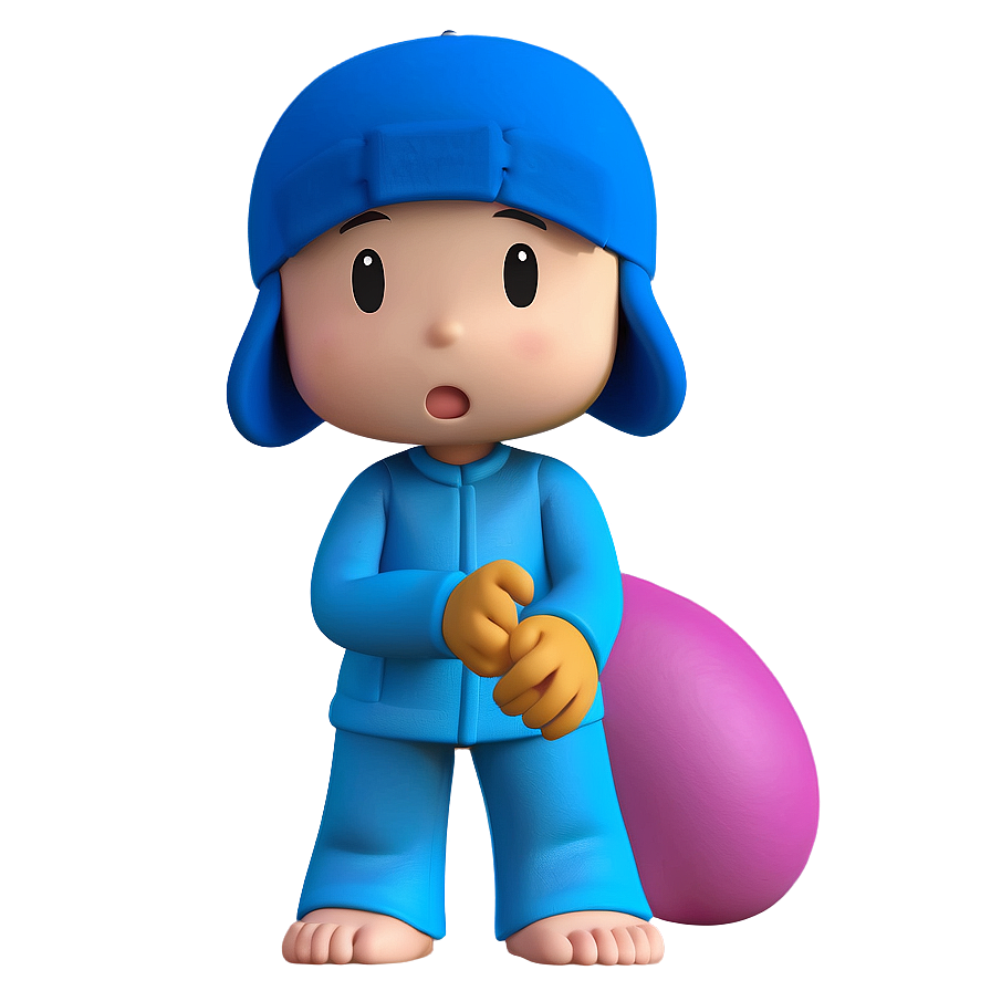 Pocoyo Cartoon Scene Png 60