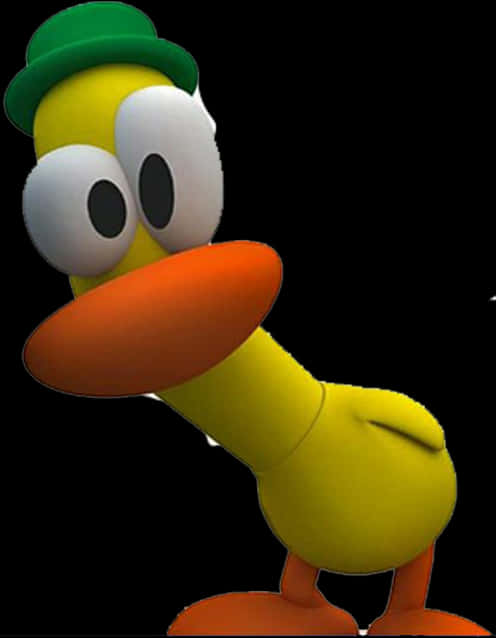 Pocoyo Character Pato Standing