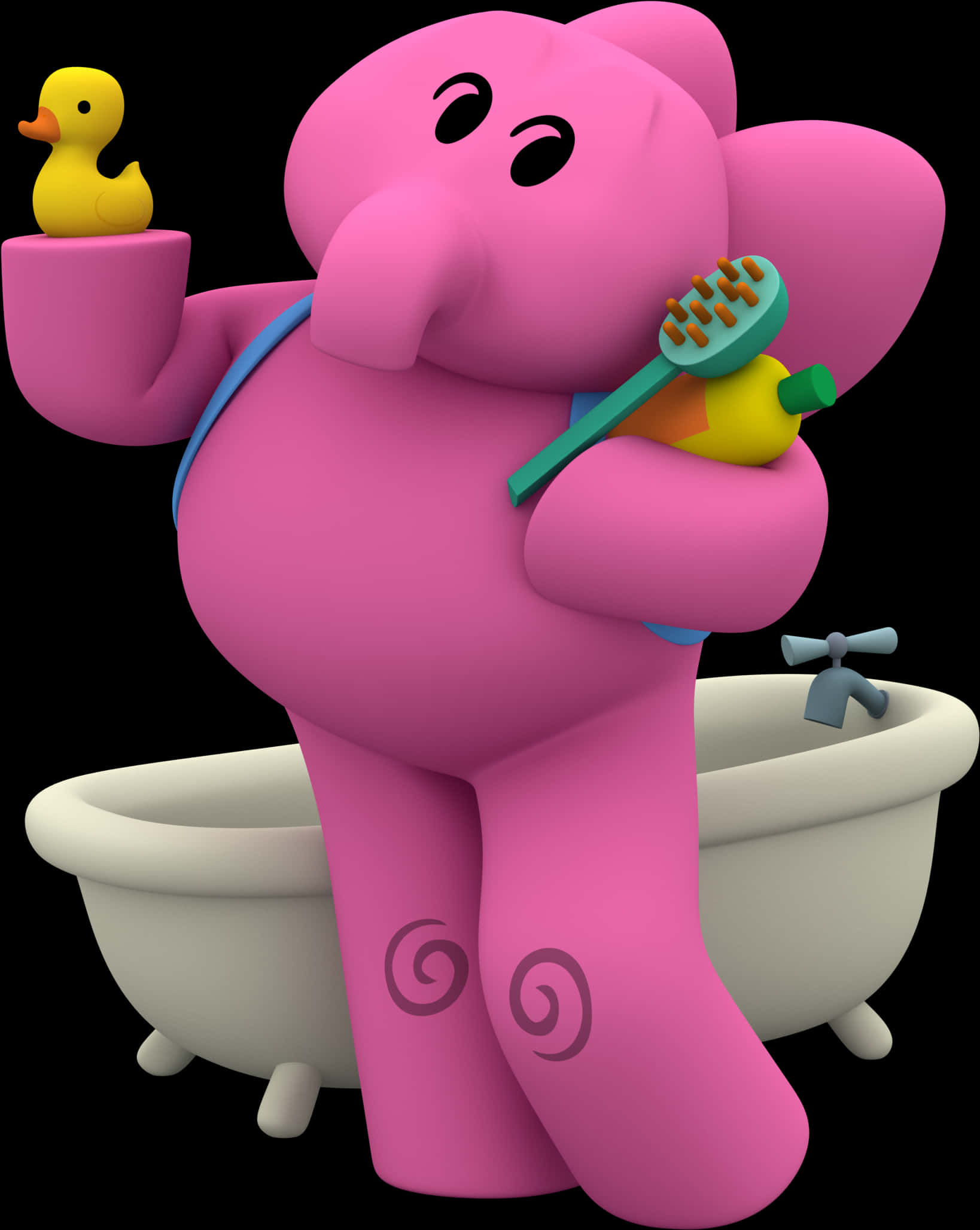 Pocoyo_ Elly_ Bath_ Time