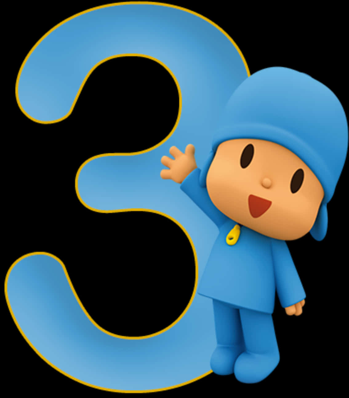 Pocoyo Number Three