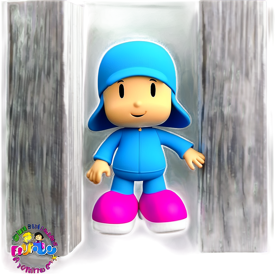 Pocoyo Playing Hide And Seek Png 69