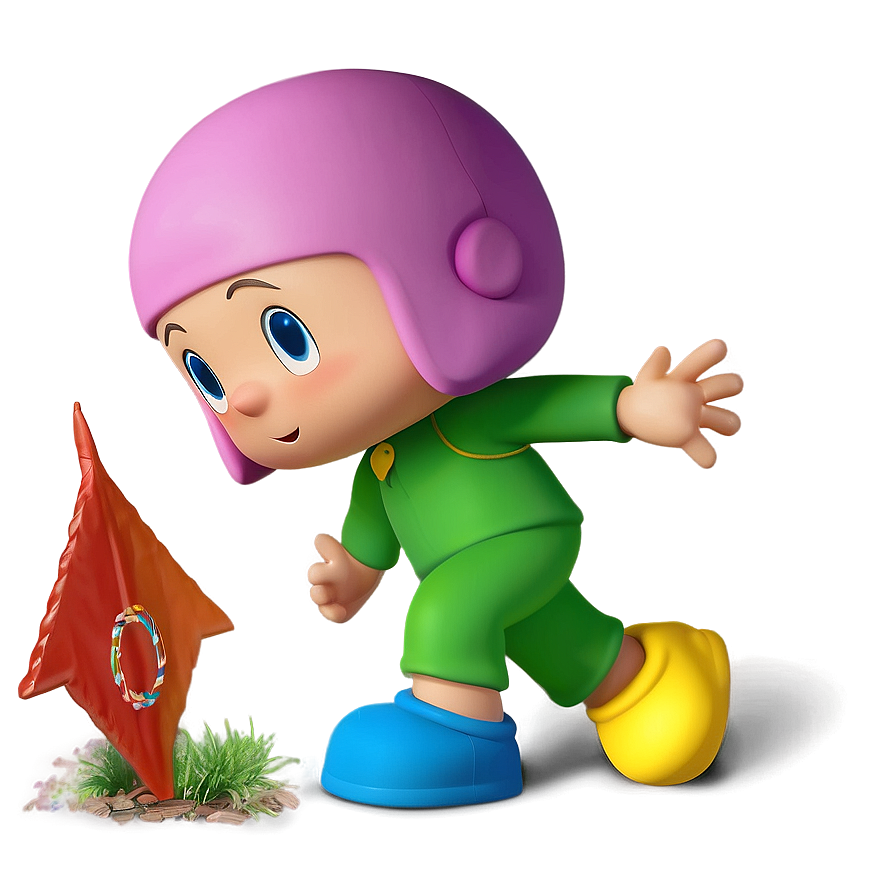 Pocoyo Playing Hide And Seek Png Uba