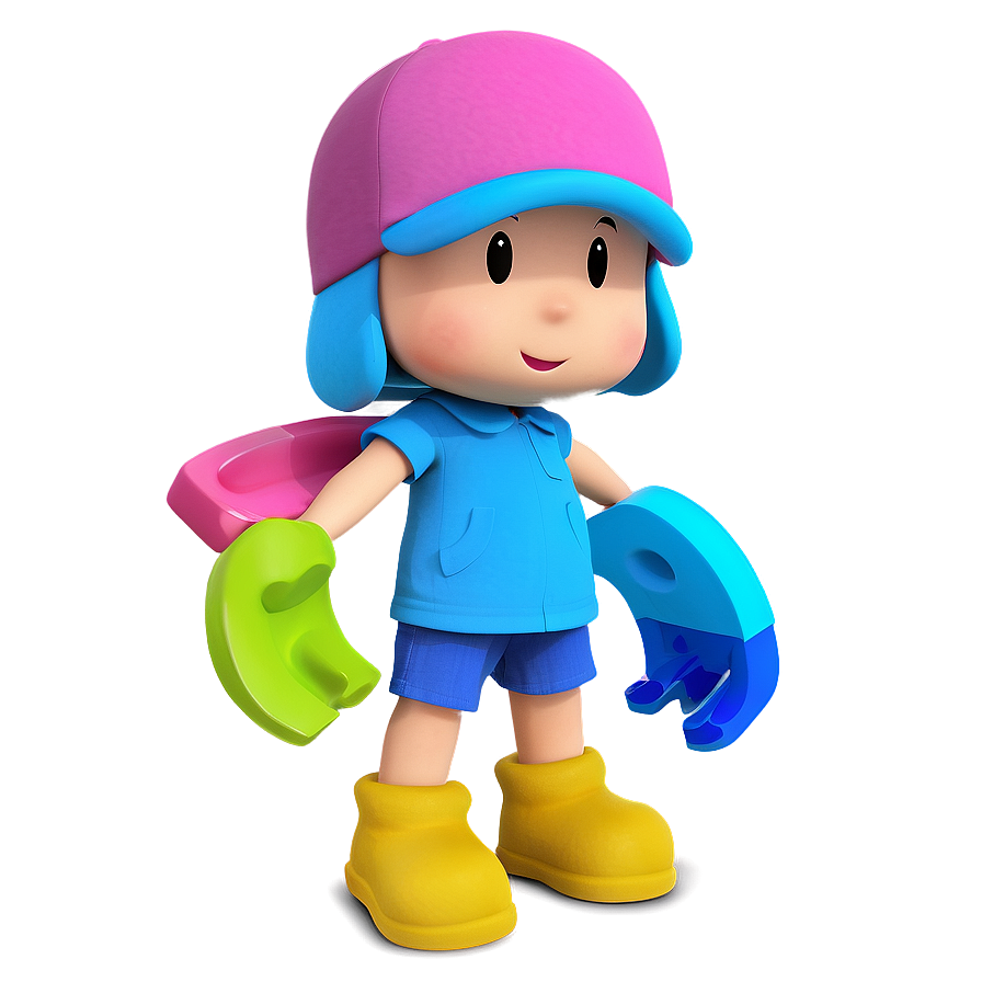 Pocoyo's World Of Colors Png Grx35