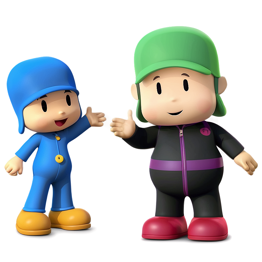 Pocoyo Waving Hand Png 56