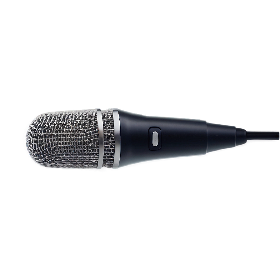 Podcast Mic With Gain Control Png 06122024