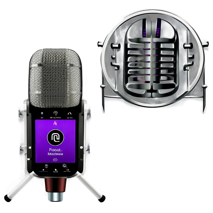 Podcast Microphone For Smartphones Png Xgk82