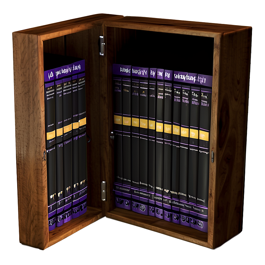 Poetry Books On Wooden Shelf Png 06262024