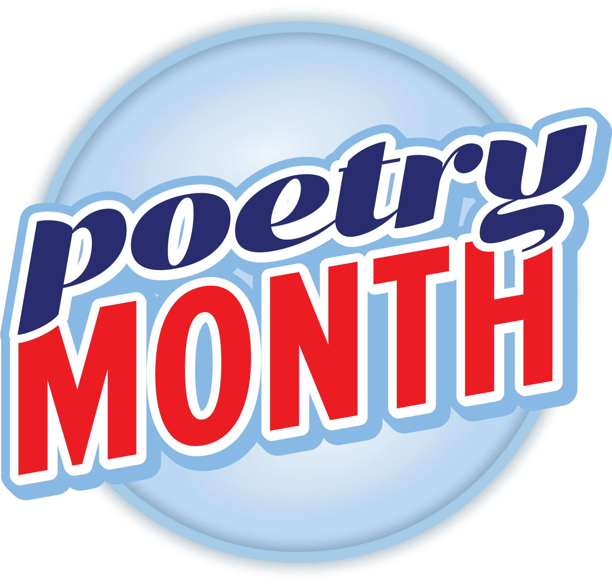 Poetry Month Celebration Badge