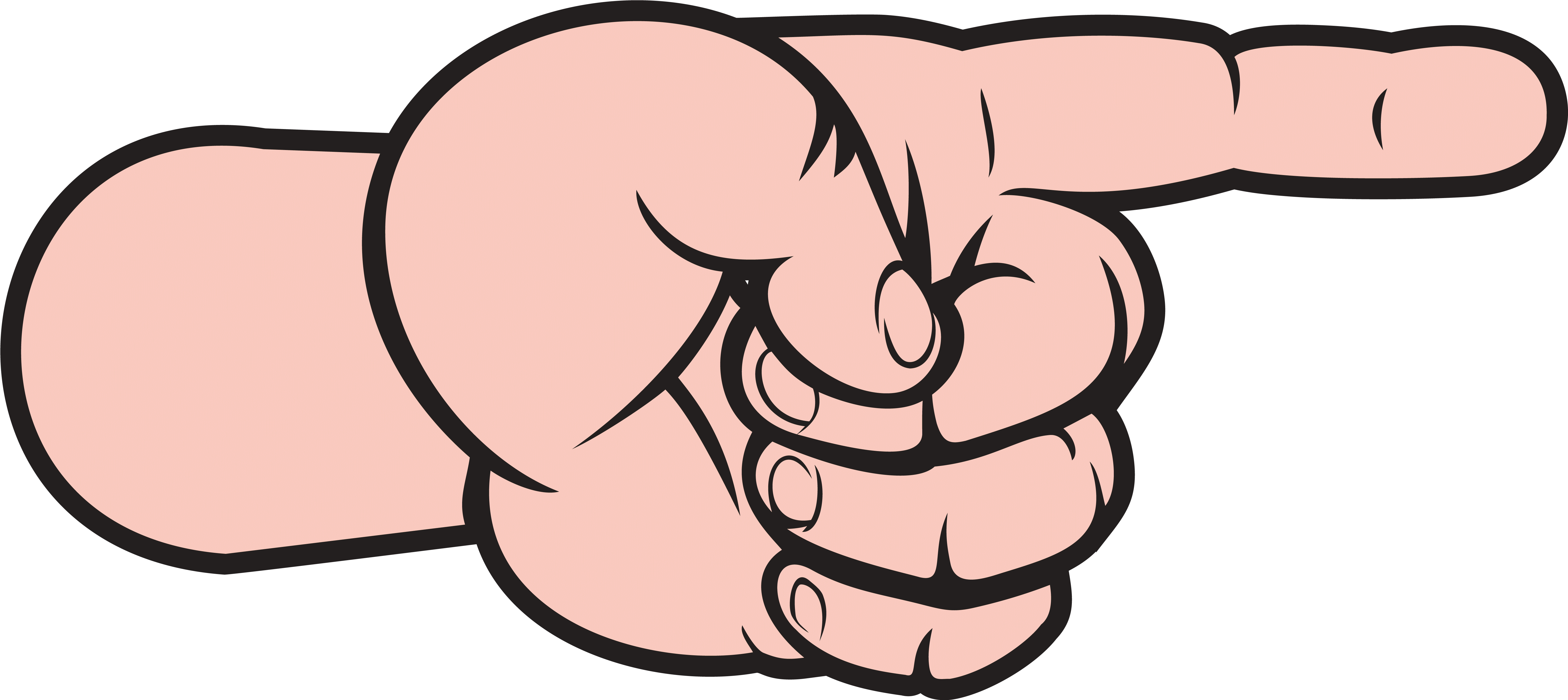 Pointing Hand Clipart