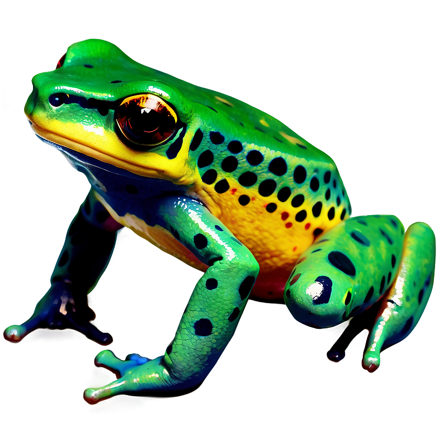 Poison Dart Frog Warning Colors Png 06132024