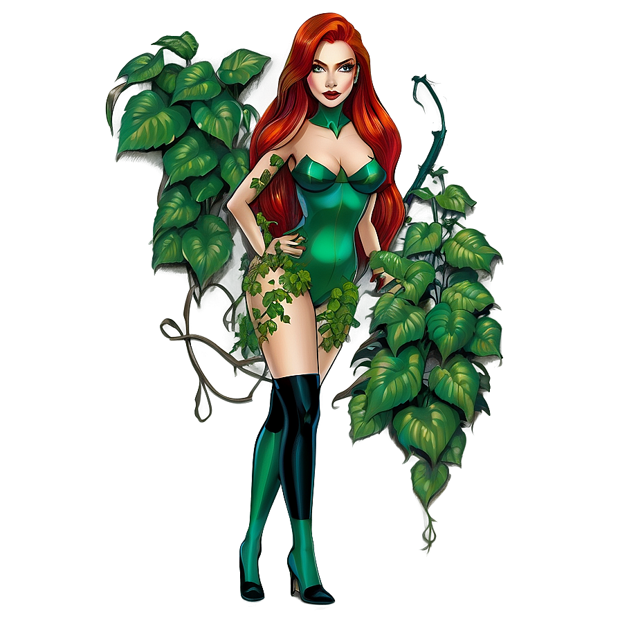 Poison Ivy Drawing Png 06272024