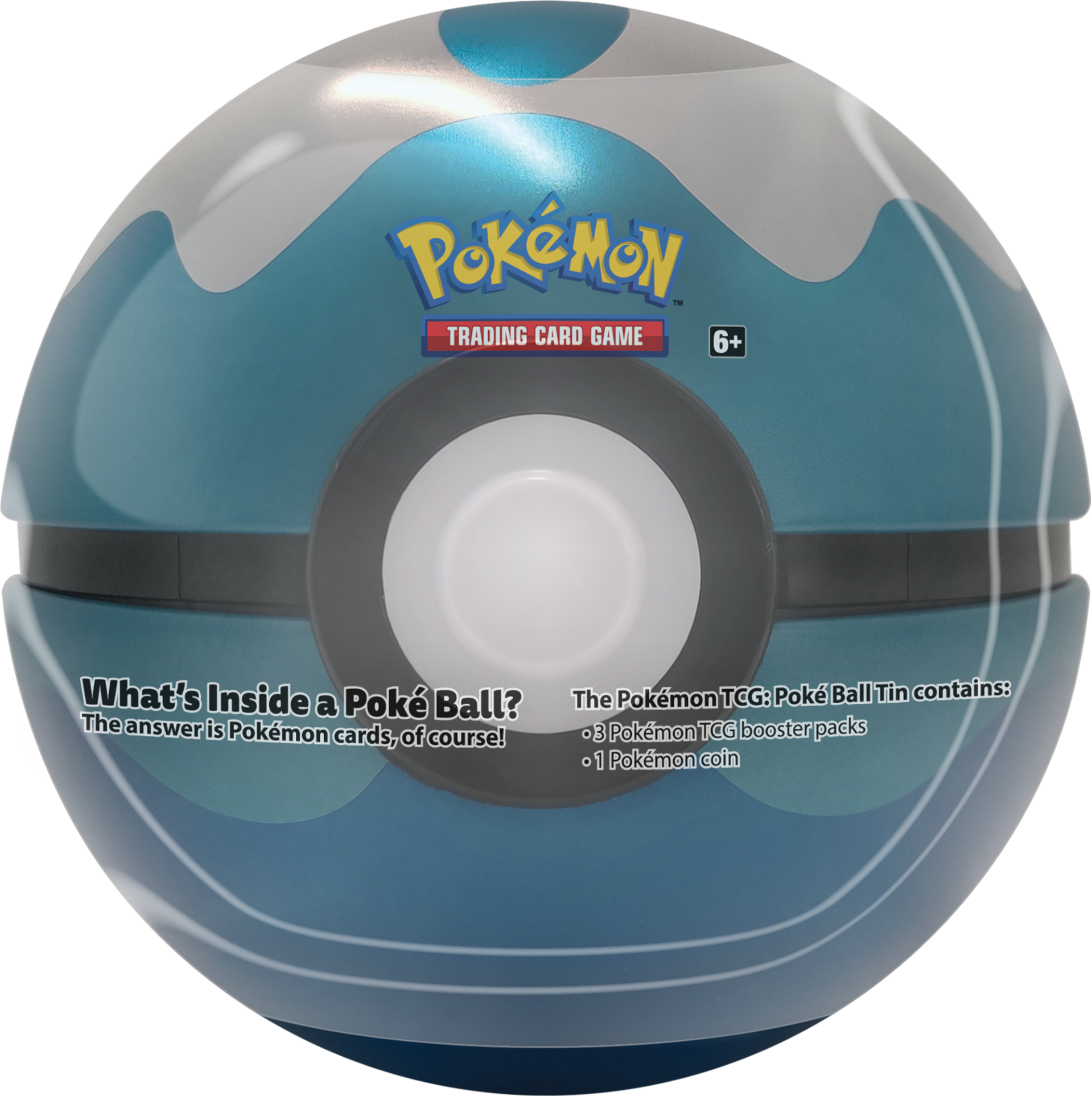 Pokemon T C G Poke Ball Tin Packaging