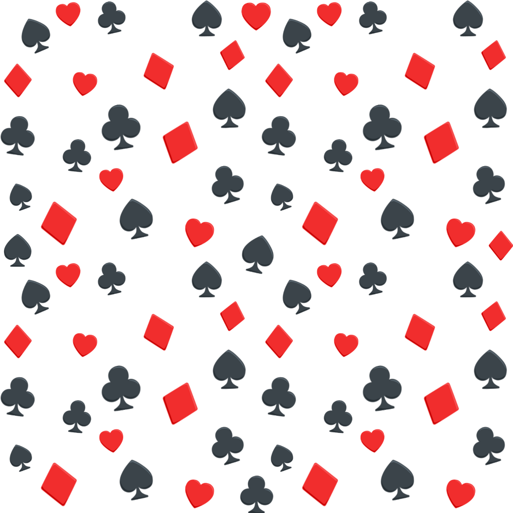 Poker Suit Pattern Background