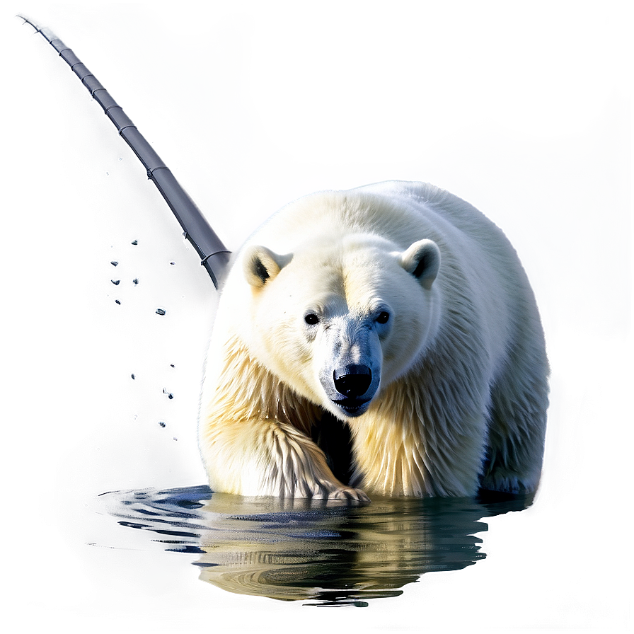 Polar Bear Fishing Png 39