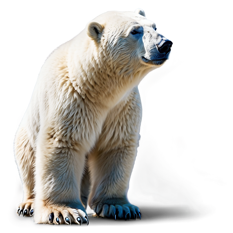 Polar Bear Side View Png Ttw1