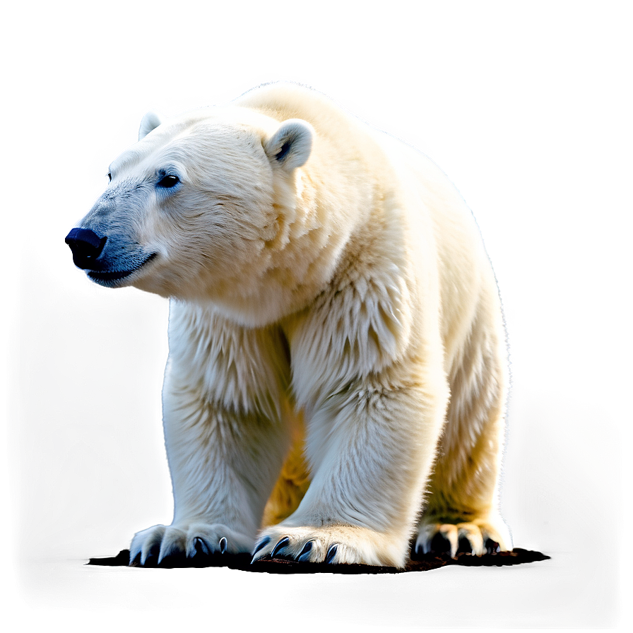 Polar Bear Silhouette Png 91