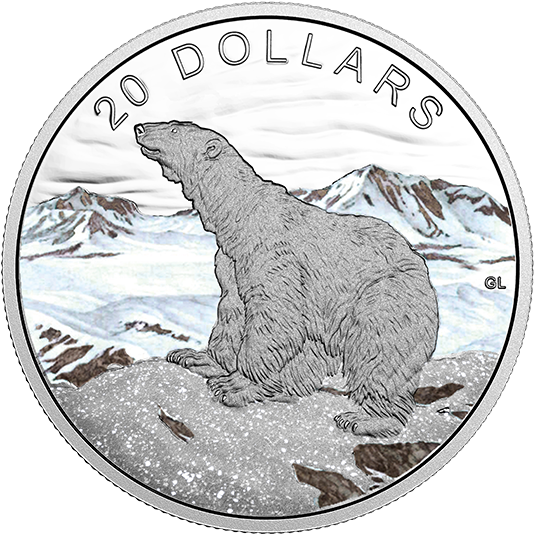 Polar Bear20 Dollar Coin
