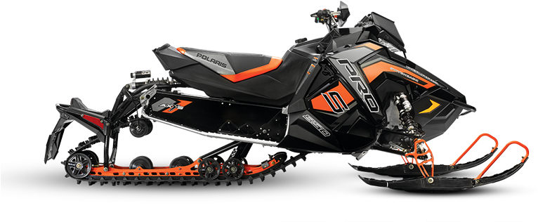 Polaris Snowmobile Action Ready